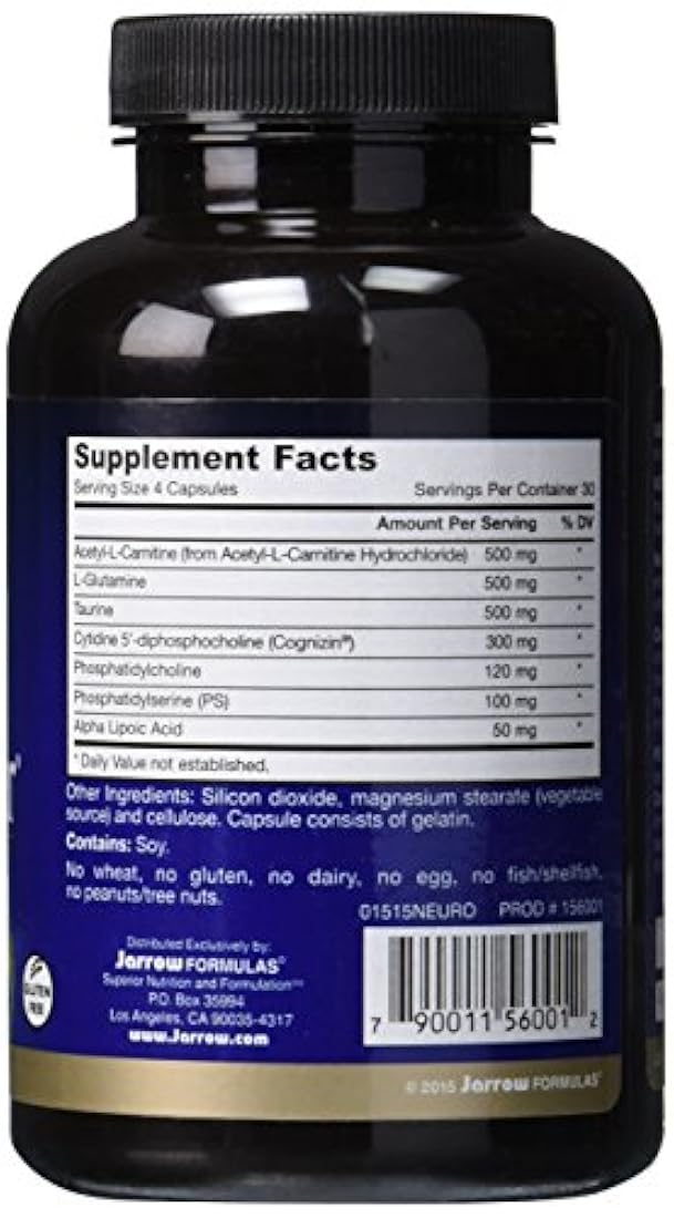 Suplemento dietético Neuro Optimizer de Jarrow Formulas