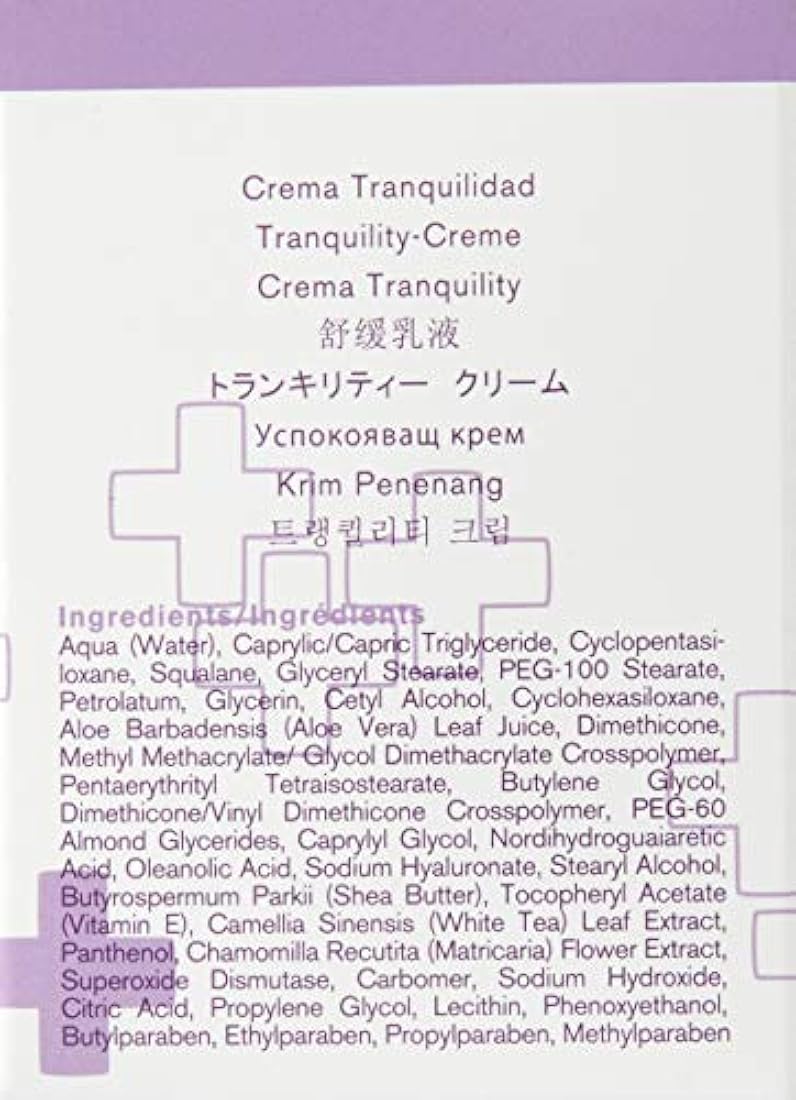 antienrojecimiento para calma, fresca y correcta