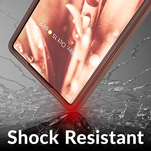 Crave Dual Guard para Google Pixel 6, funda de doble capa de protección contra golpes para Google Pixel 6 - Rubor