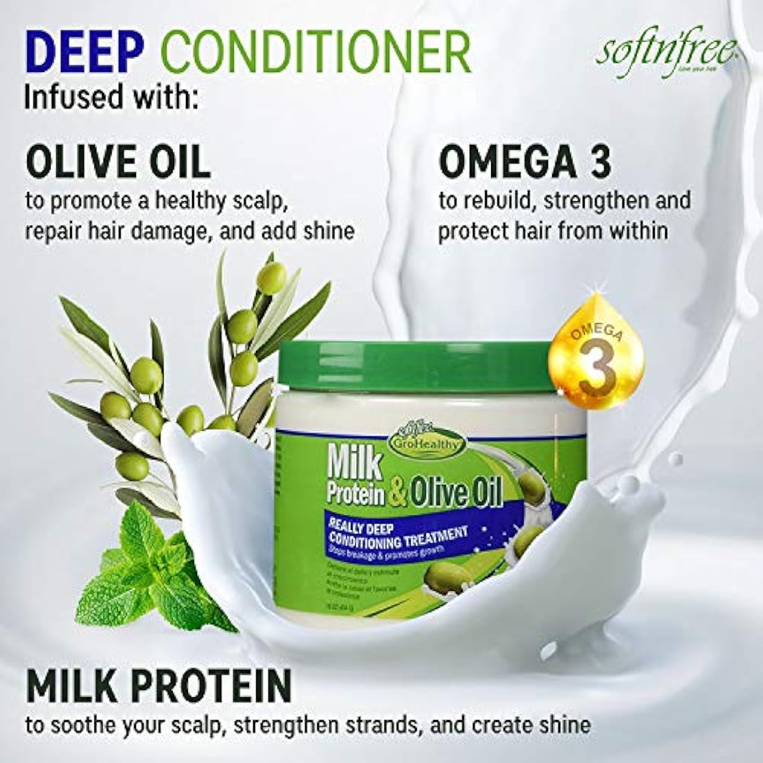 Tratamiento de acondicionamiento para cabello-Grohealthy