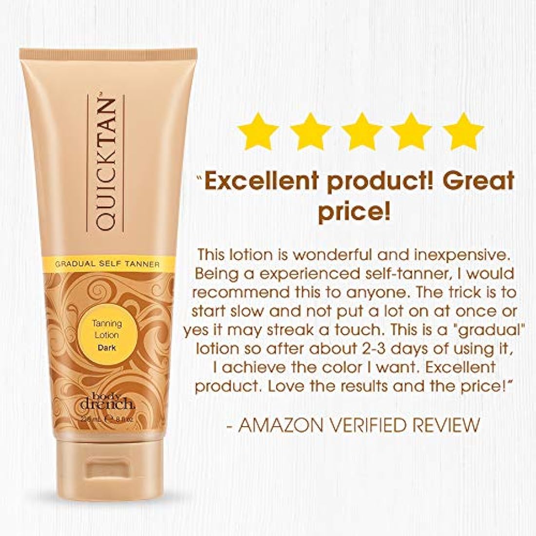 Loción de bronceado gradual, 8 onzas,