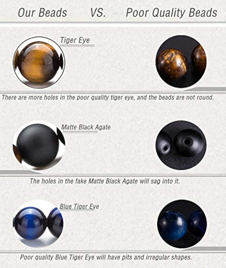 Pulsera elástica con piedras naturales de 0.315