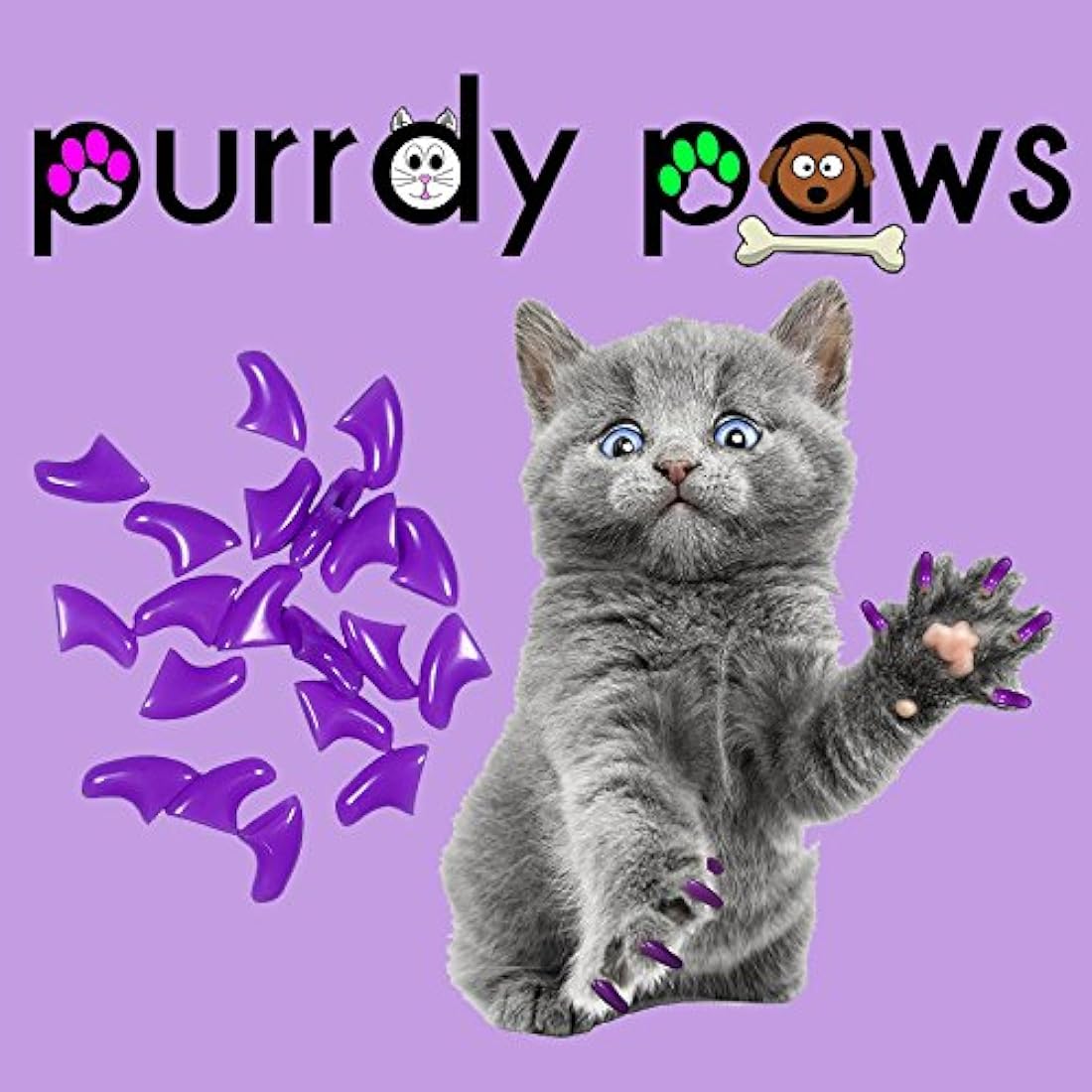 almohadillas para orejas de uñas blanda para gatos