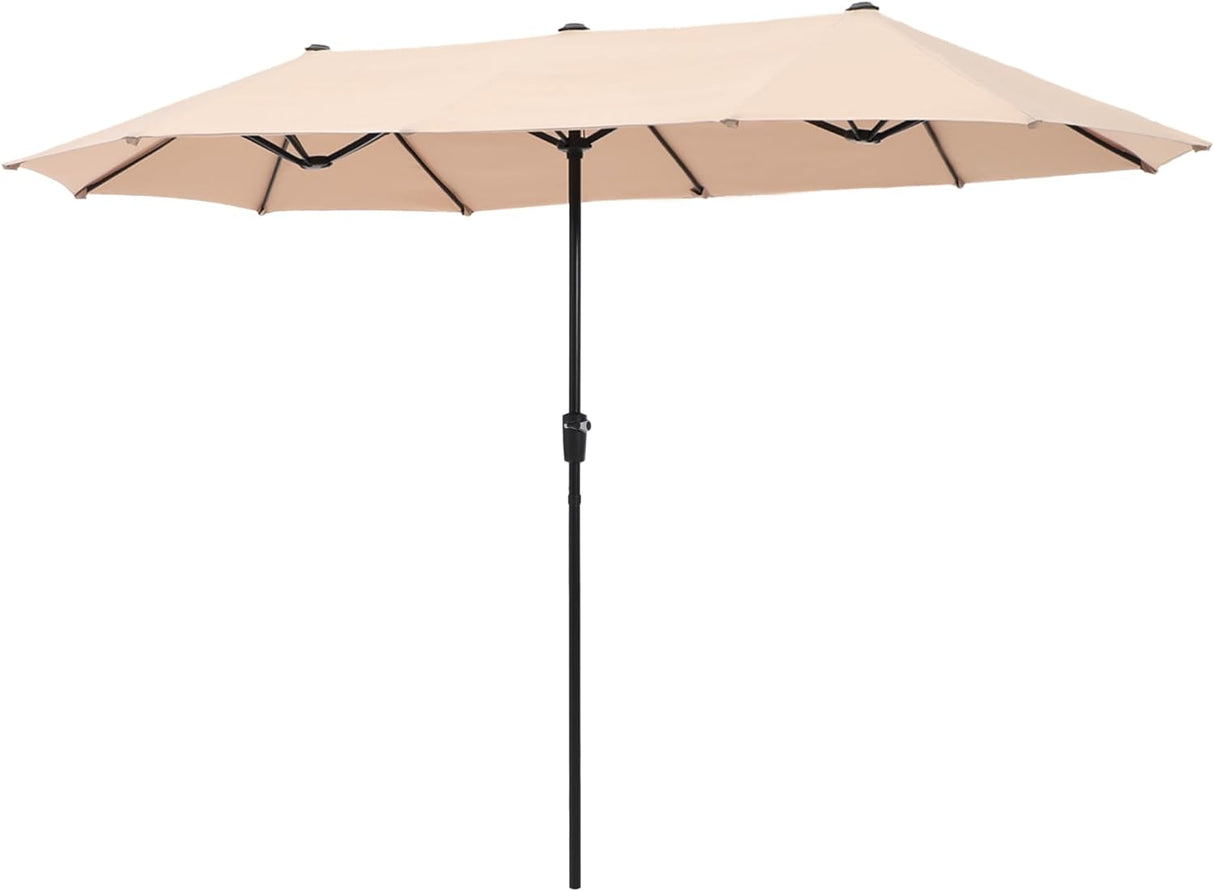 Sombrilla Doble Lado Sophia & William 13ft Protección UV 99%