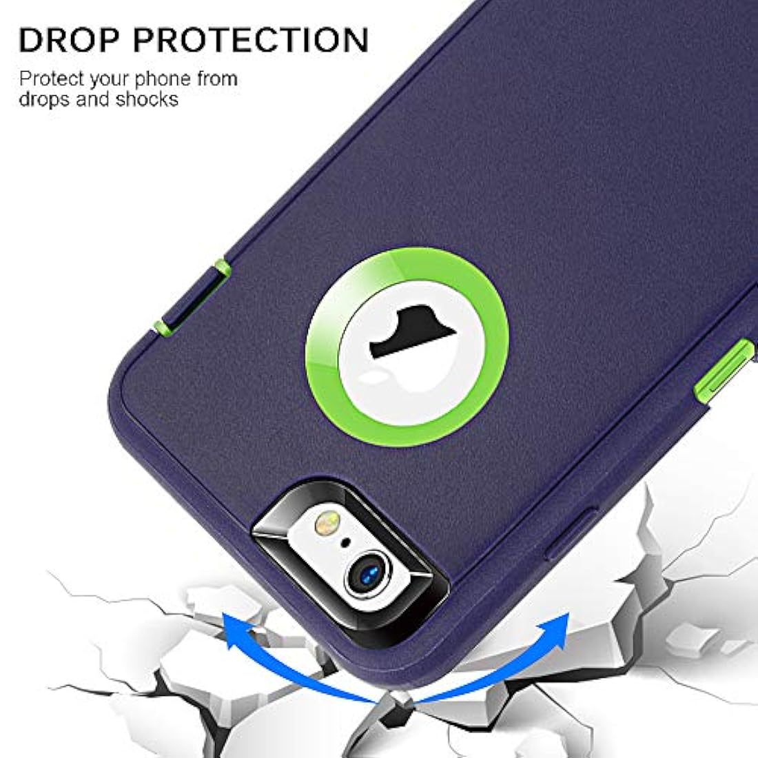 MAXCURY - Funda de protección para iPhone 6 Plus