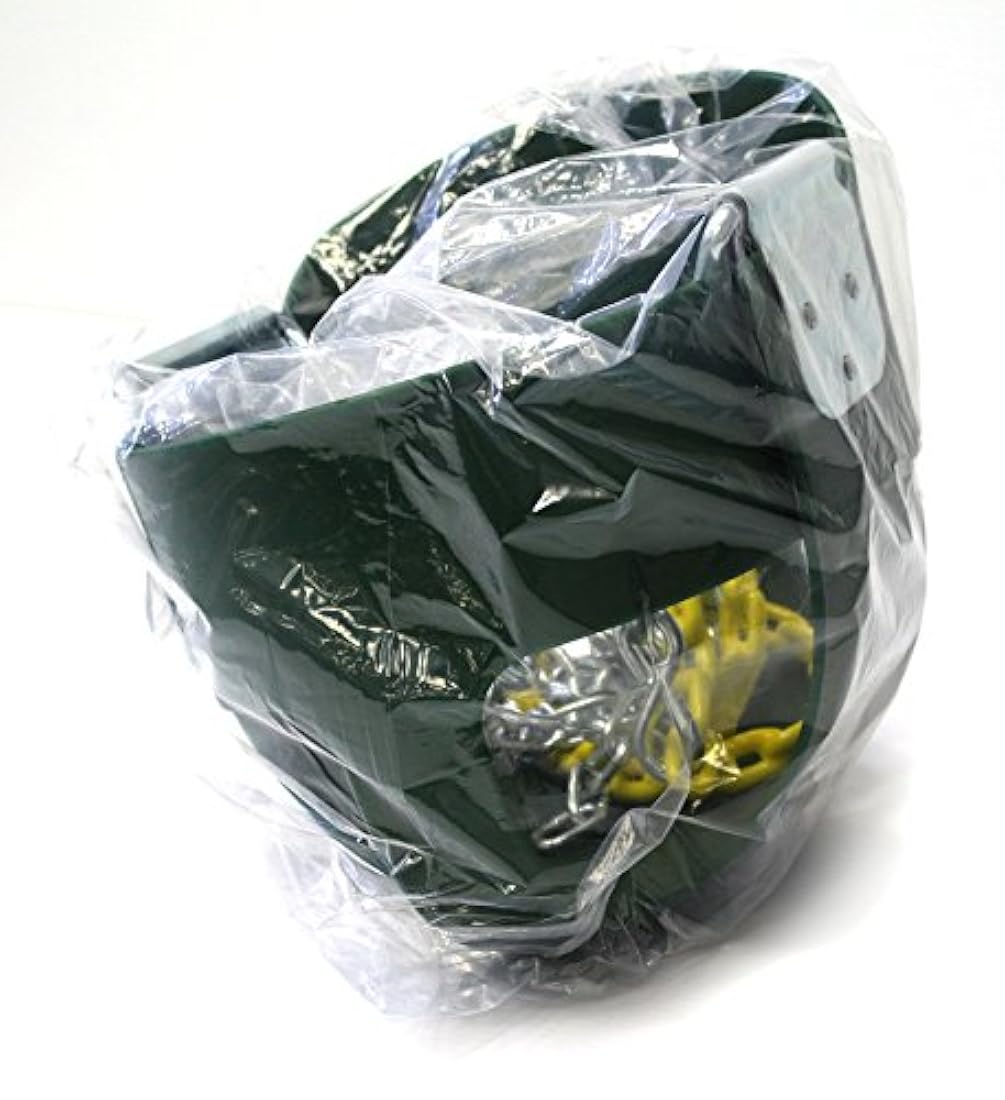 columpio tipo cubeta para niños pequeños, cadenas cubiertas