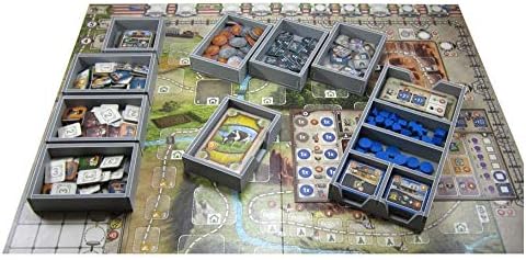 Insertos para juego de mesa Great Western Trail y expansiones