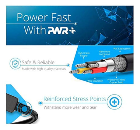 Pwr 3Ft 2 Prong Polarized-Power-Cord para Bose-Companion 3