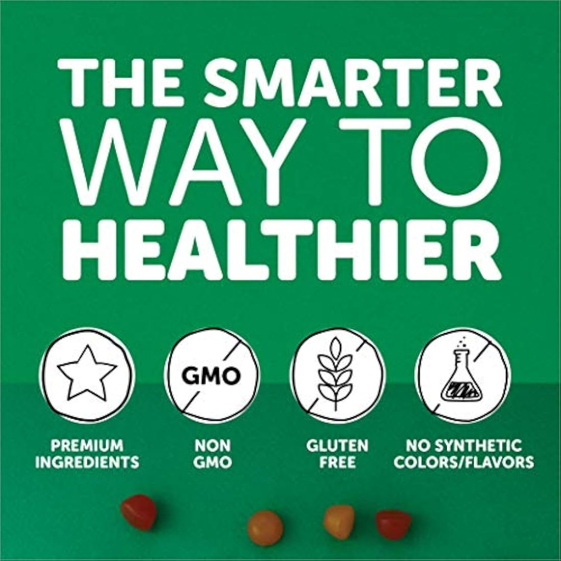 Vitaminas de gomitas para niños, KF120, 1