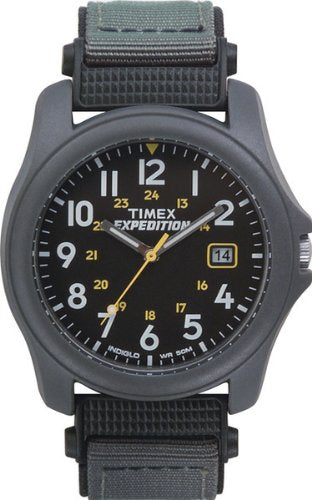Reloj para hombre con correa de nylon color gris