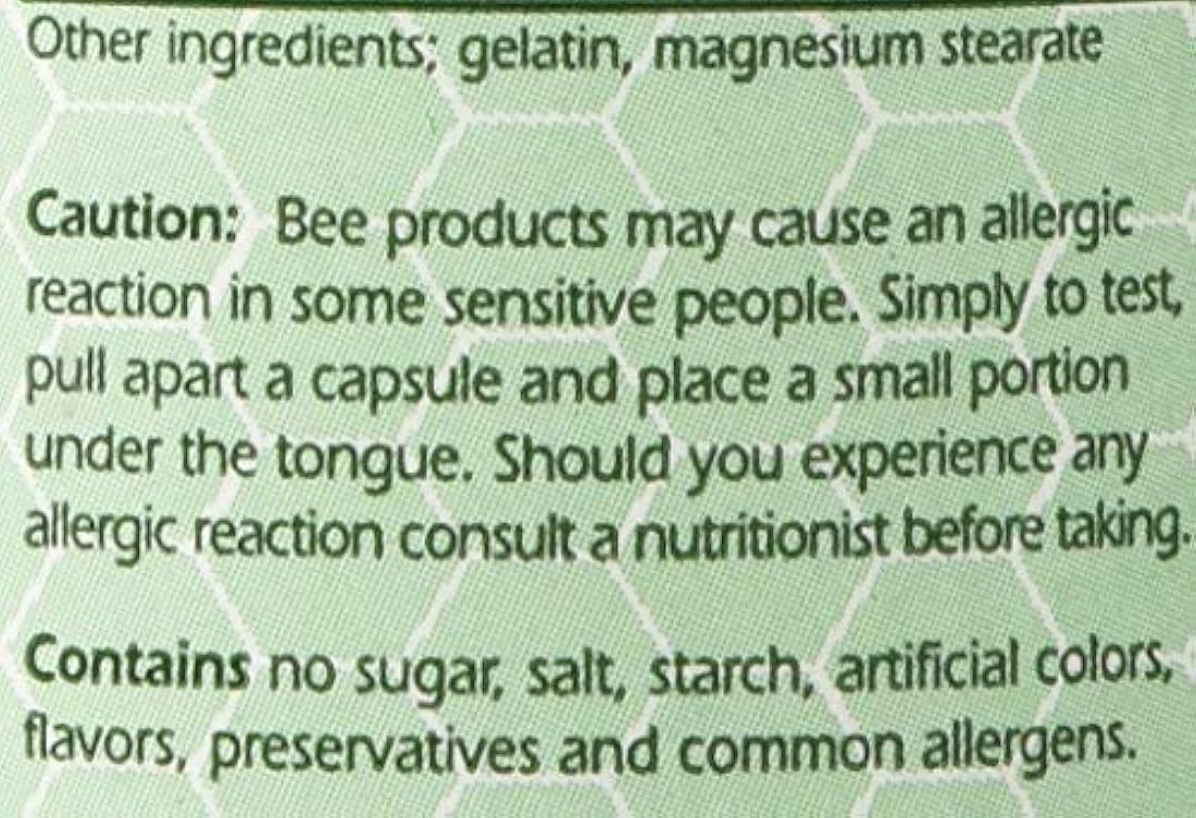 YS Organics Polen de abeja (200 cápsulas