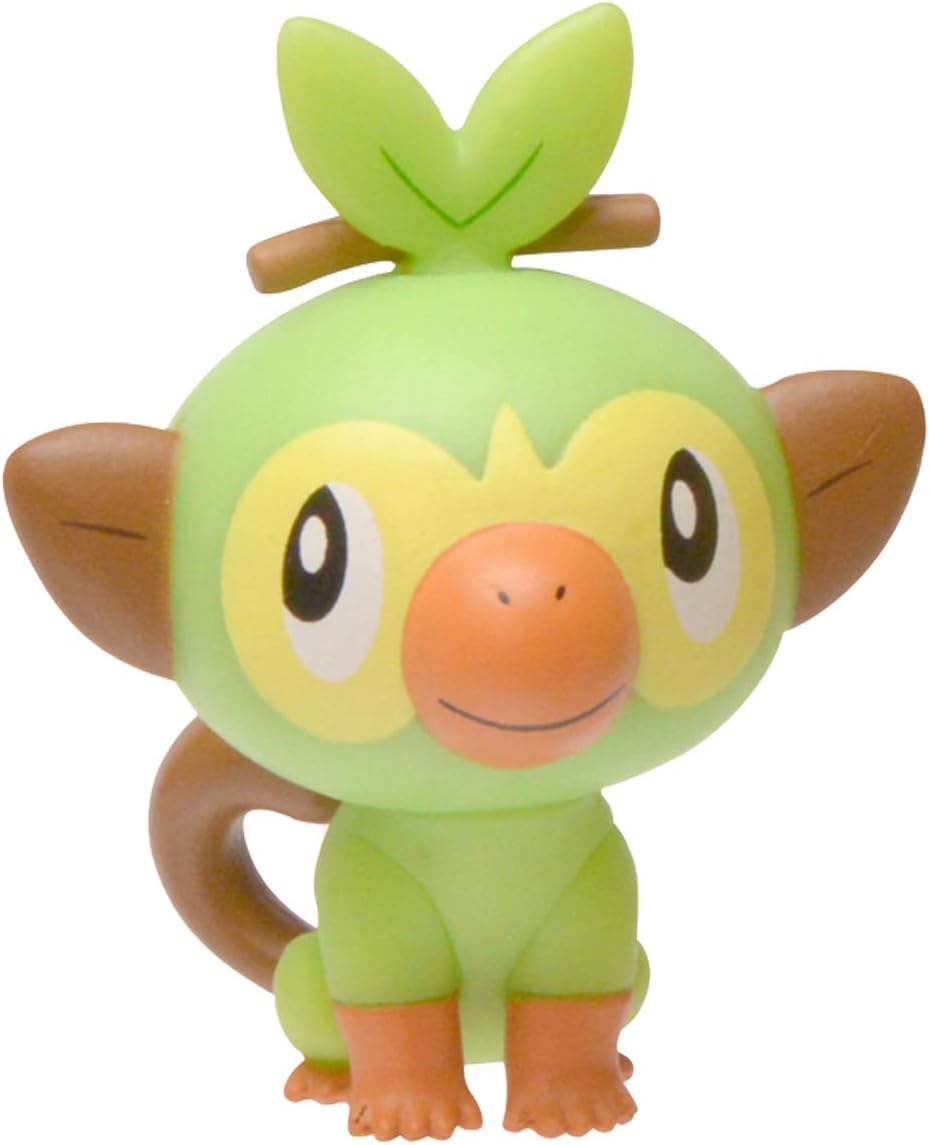 Figuras de Acción Pokémon - Pikachu y Grookey 2 Pulgadas