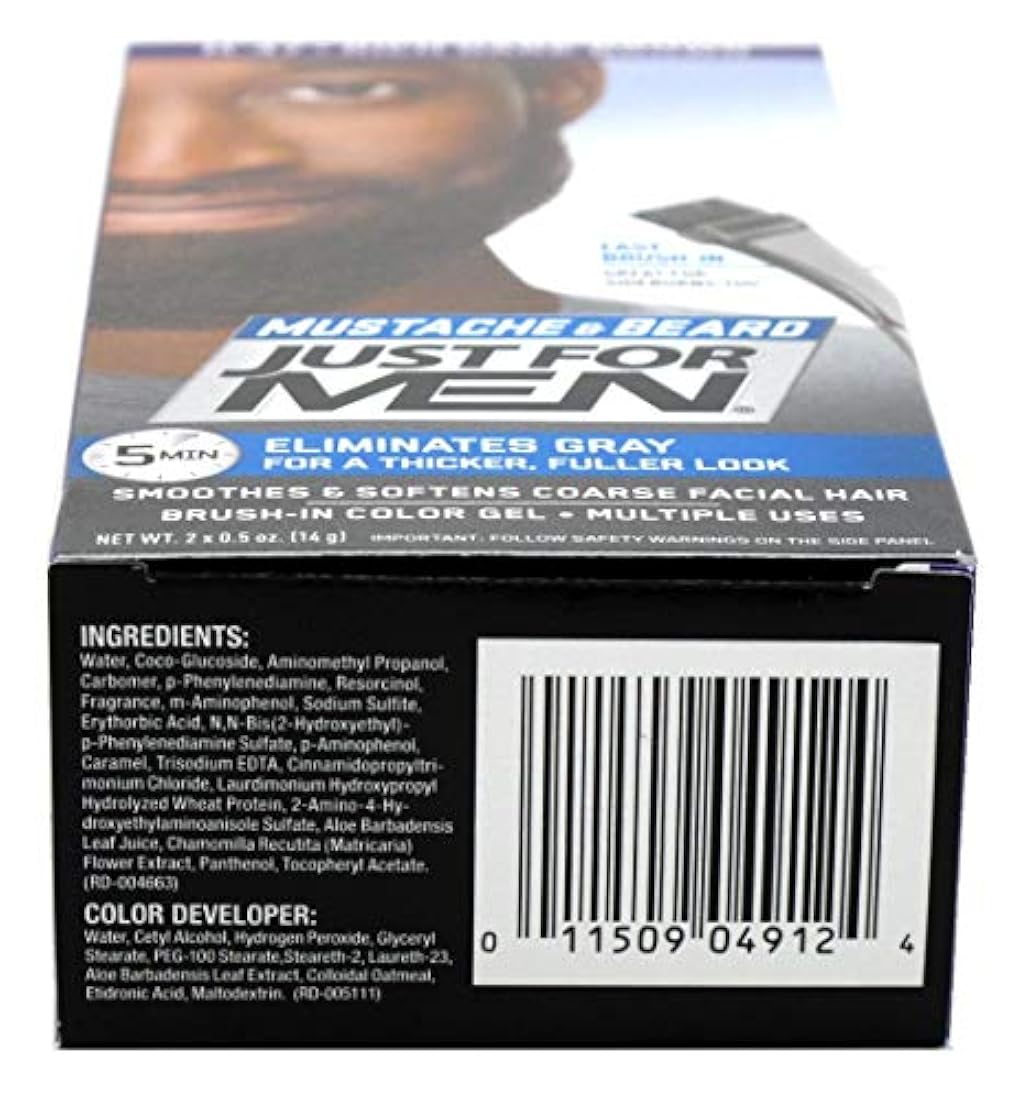 Tintura de barba para hombres paquete de de 1