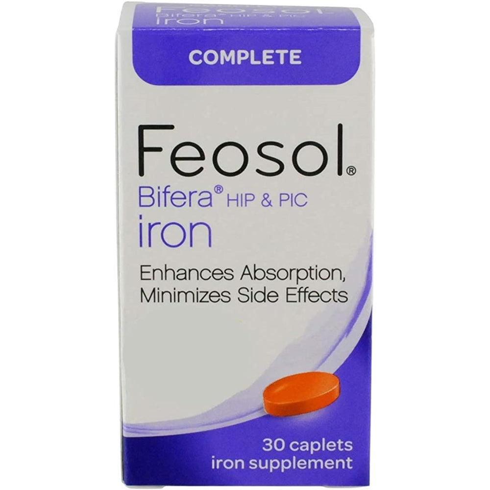 Suplementos Alimenticios Completo con cápsulas de hierro