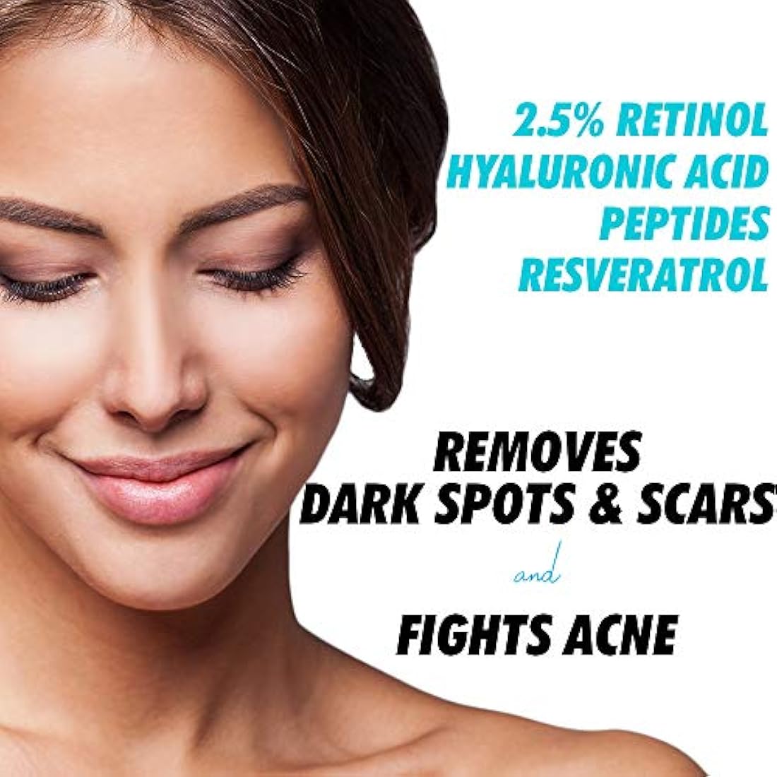 Serum de retinol de Ebanel y suero de péptido hialurónico