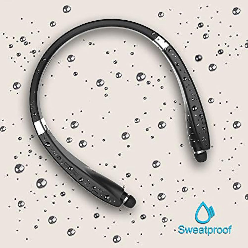 Auriculares Bluetooth plegables, ligeros y retráctiles