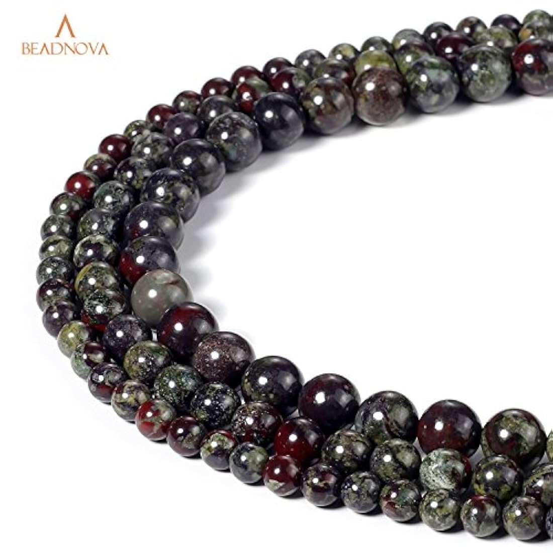 Cuentas redondas de piedras preciosas para joyería