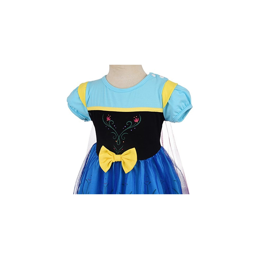 Disfraz Vestido de princesa para niñas pequeñas talla 2T