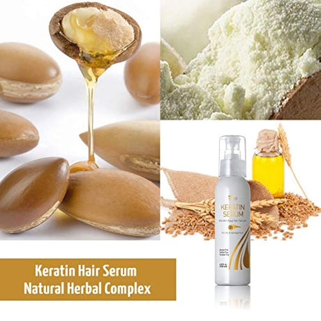 Sérum para el cabello con queratina y proteína