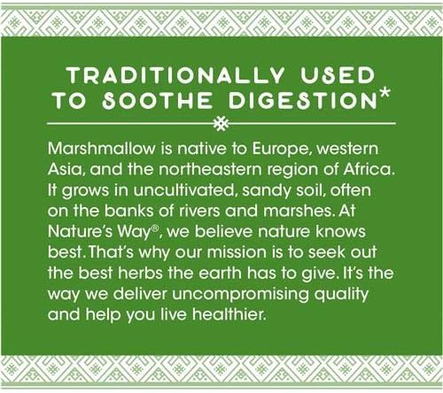 Suplemento Nature's Way malvavisco raíz