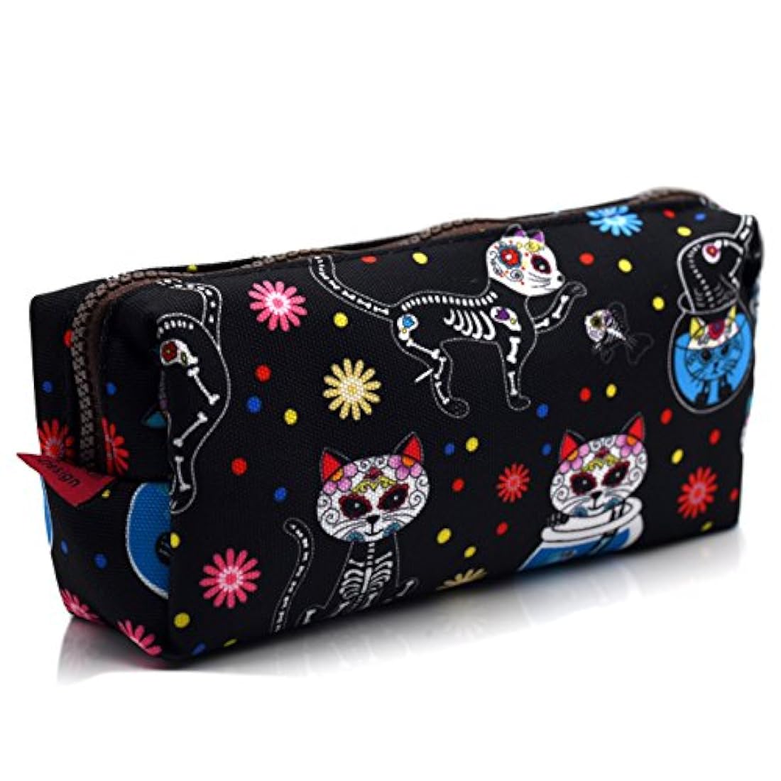 estuche Dia de los muertos con cierre de LParkin