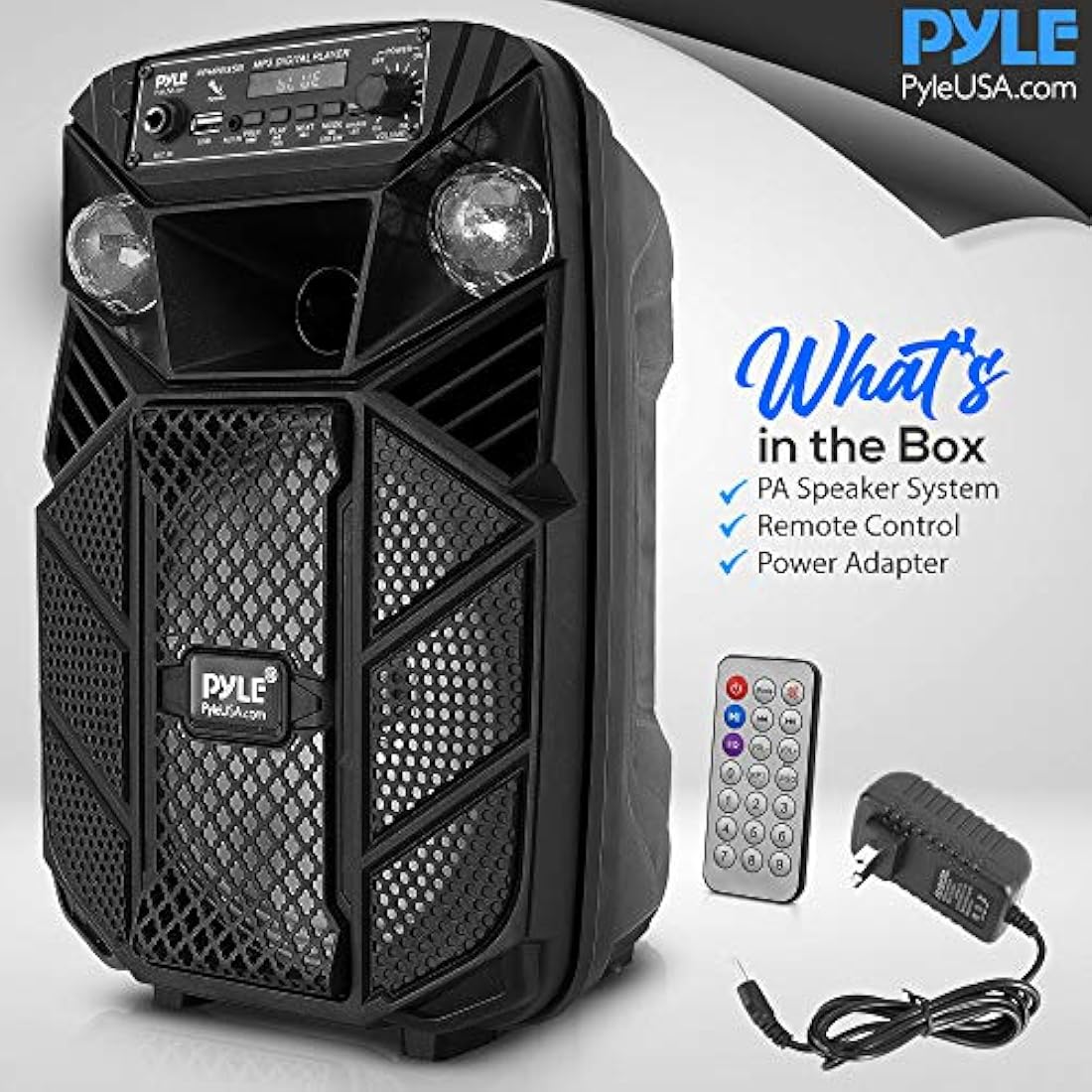 Parlantes Sistema de altavoces portátil con Bluetooth 300V PPHP838B
