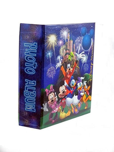 Álbum de fotos con diseño de Mickey Mouse & Friends azul