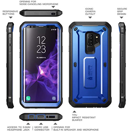Funda diseñada para Samsung Galaxy S9+ Plus con protector