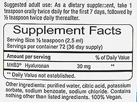 Baxyl Líquido de hialuronano 6 onzas paquete de 2