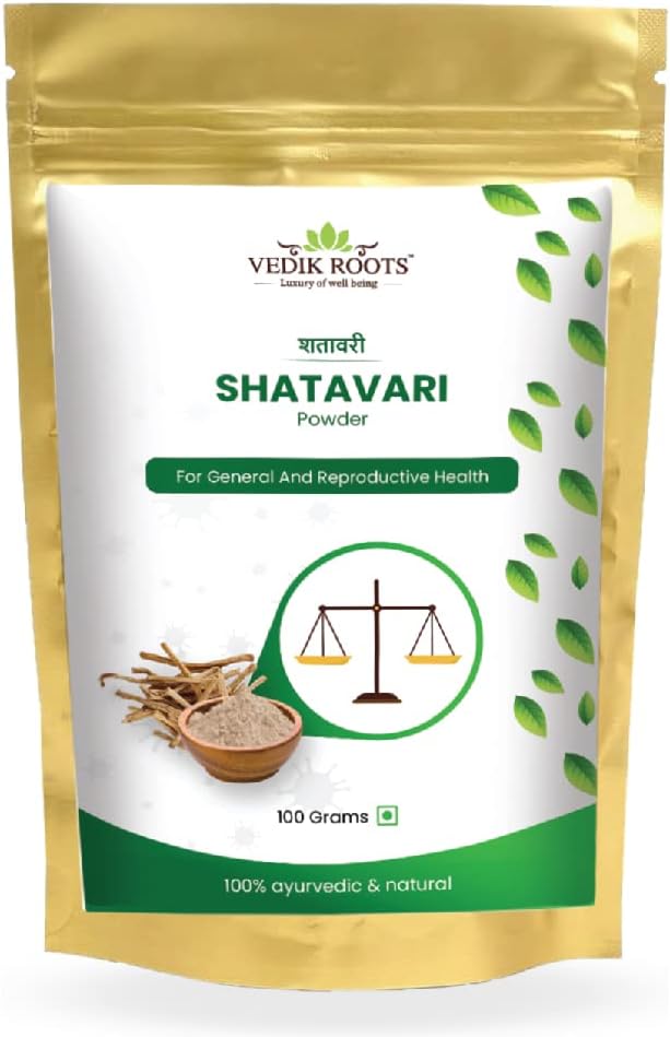 Pure Shatavari suplemento herbal para lactancia, 100g, Pack de 1
