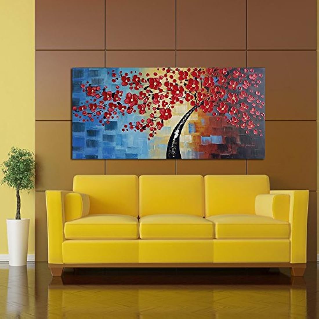 óleo pintadas a mano, estiradas y enmarcadas, lienzo moderno