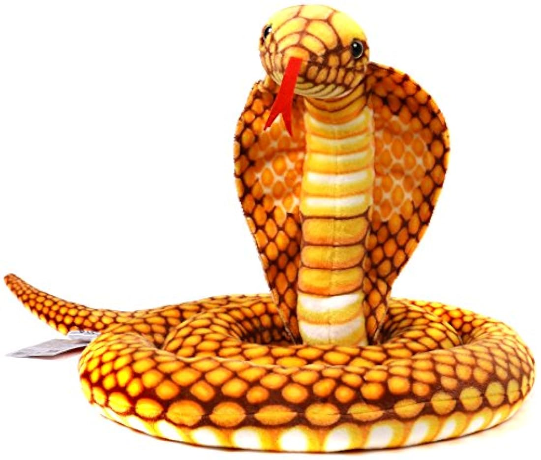 Peluche de pitón de peluche de serpiente grande