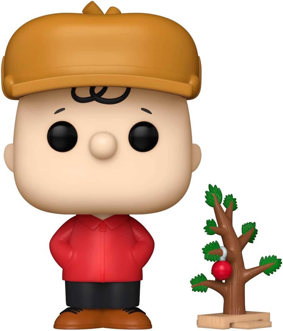 Funko Pop! Películas: Charlie Brown con Árbol - Navidad