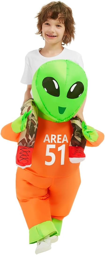 Disfraz Inflable Alienígena GOOSH para Niños Halloween Festejo