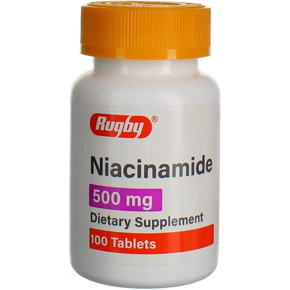 Suplemento Niacinamida 500 miligramos 100 tabletas