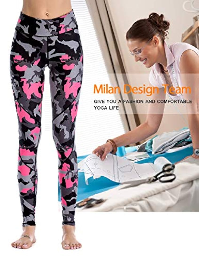 Leggings de cintura alta para yoga con control de abdomen