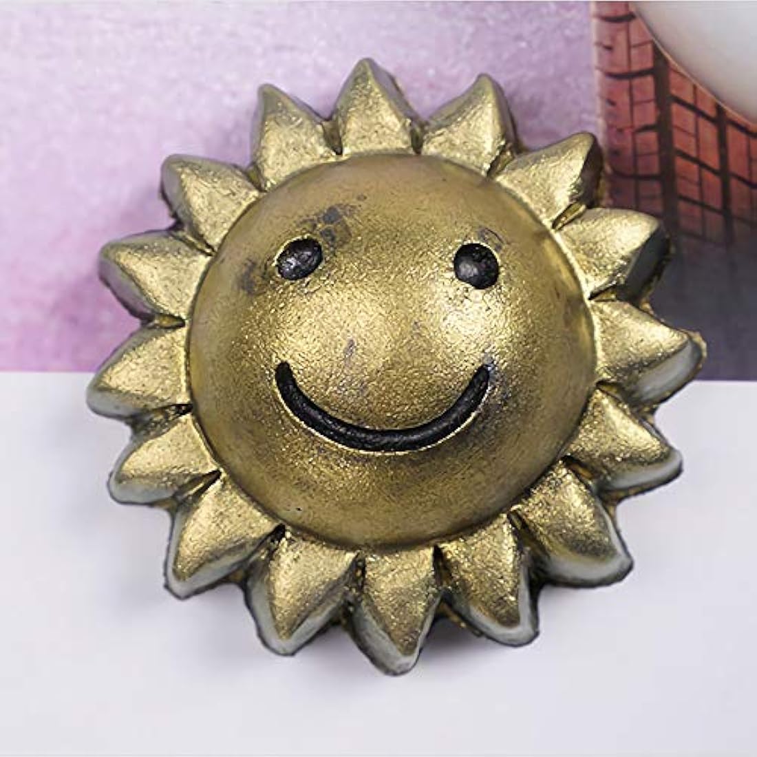 Molde de jabón de silicona con diseño de cara sonriente del sol, para decoración de tartas, con forma de flor de sol, chocolate, chocolate, fondant, barra de loción, molde de arcilla polimérica