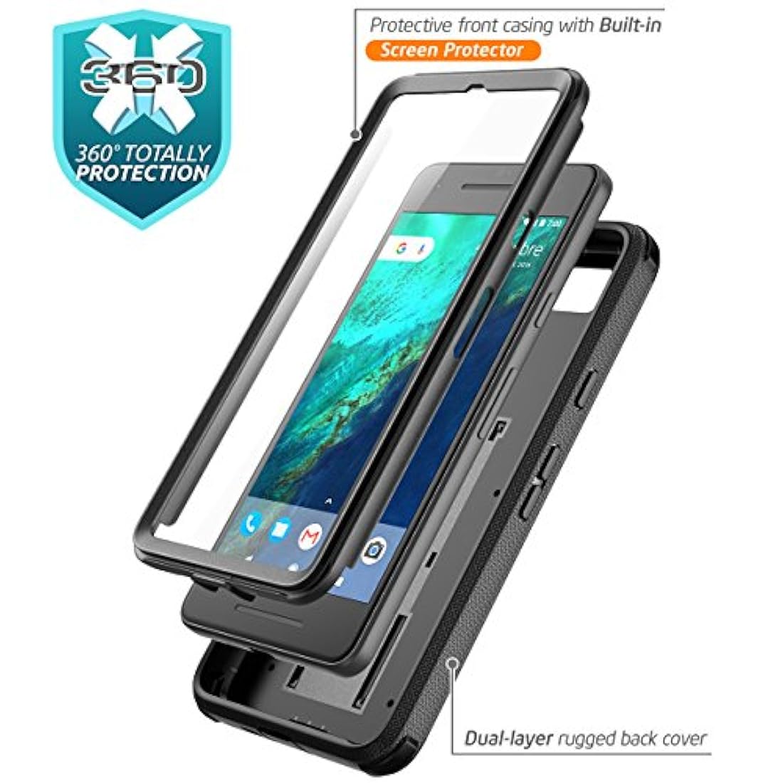 Funda para Google Pixel 2, Armorbox - i-Blason
