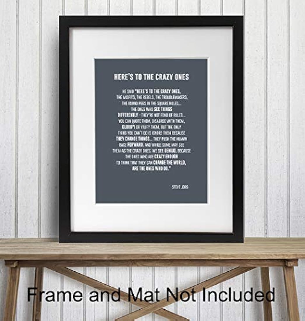 Decoración del hogar motivacional emprendedora 8x10 Lámina