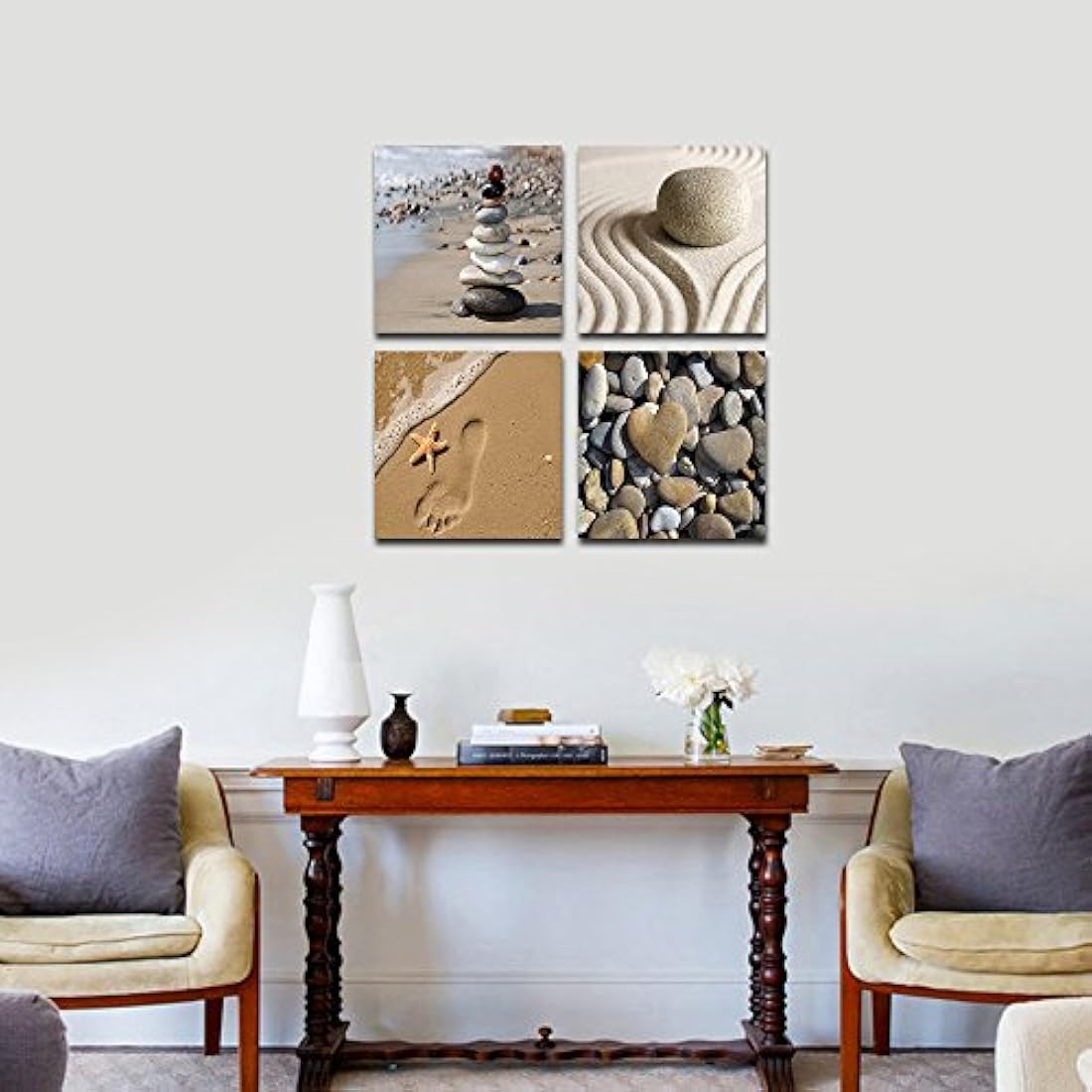 Wieco Art - Cuadros abstractos contemporáneos modernos