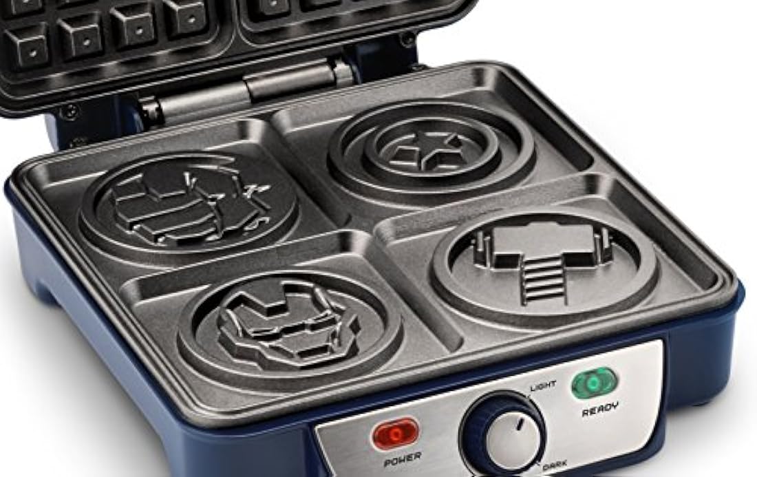 Marvel MVA-278 Captain America Shield Waflera, azul, Personajes de Avengers , Azul