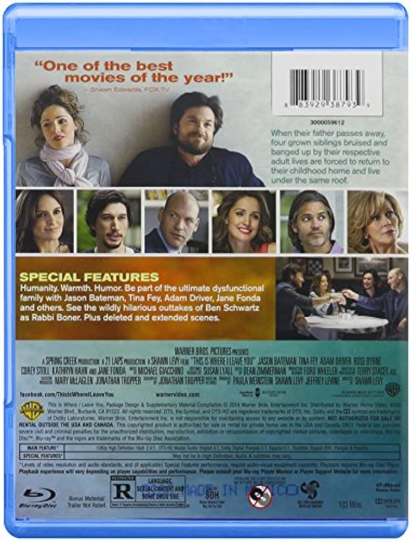 Aquí es donde te dejo Blu-ray