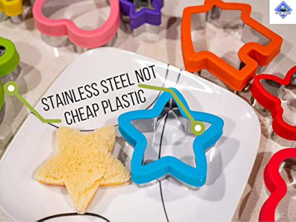 Juego de cortadores de sándwich para alimentos infantiles