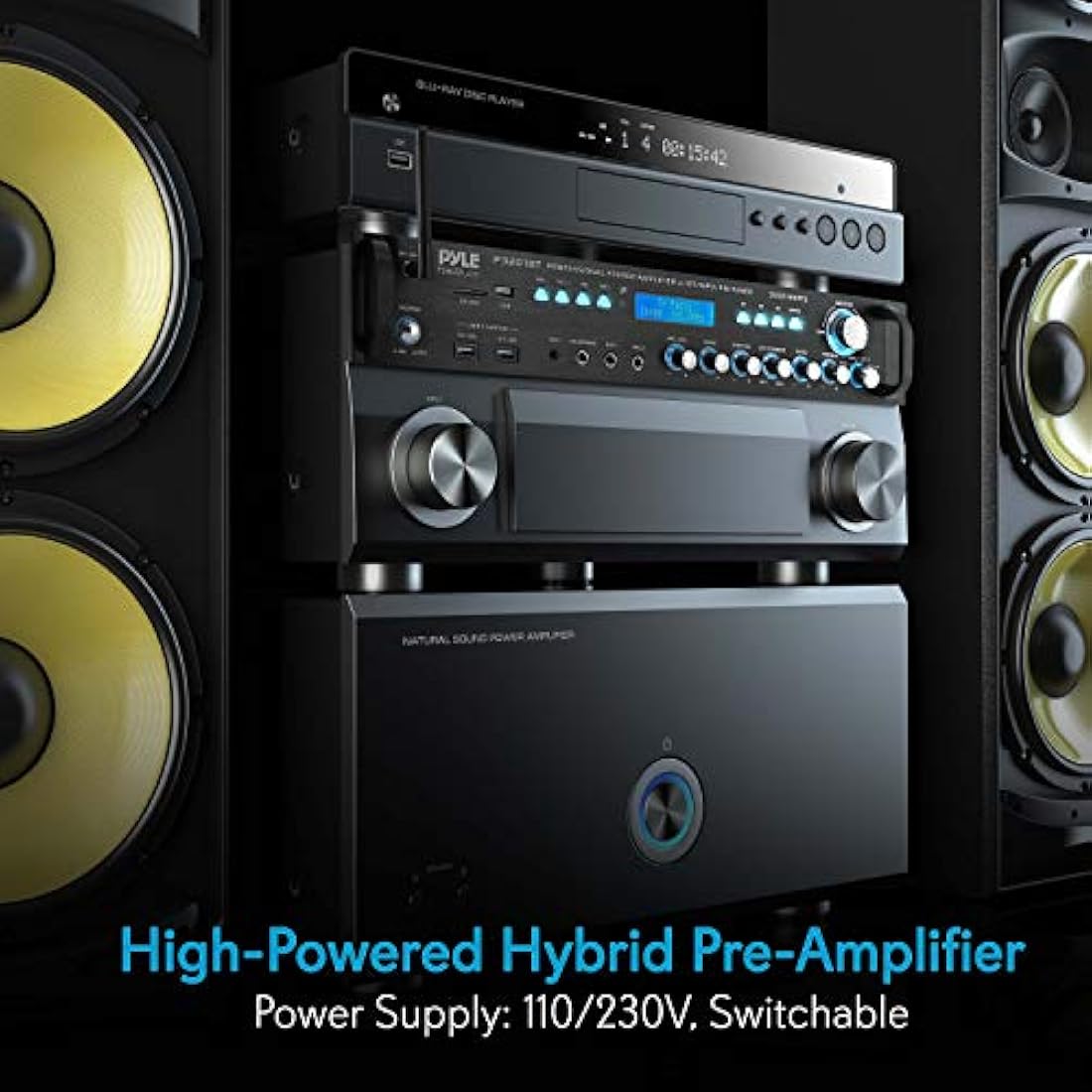 Amplificador para hogar PYLE-HOME P3201BT