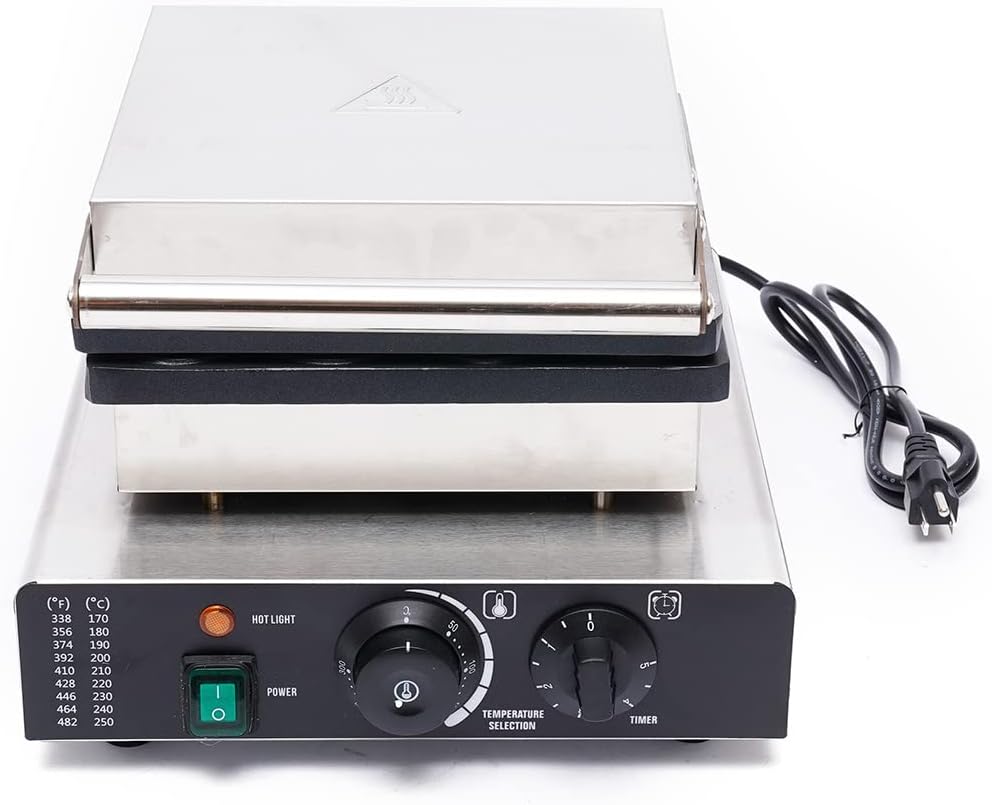 Máquina de Waffles Comercial, Electric, 16 Rejillas, 1750W, 110V