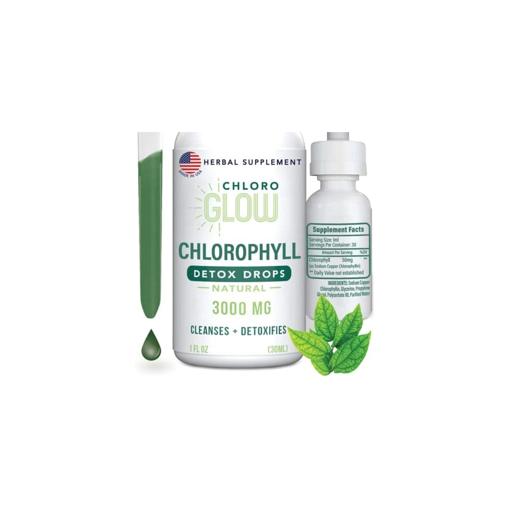 Suplemento Clorofila líquida orgánica natural 30ml