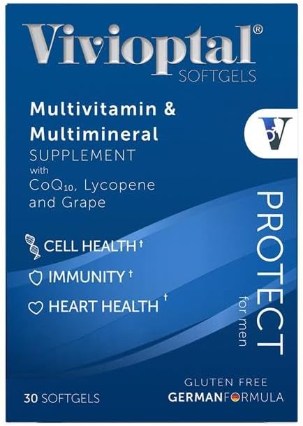 Suplemento Multivitamínico Protect For Men 30 Cápsulas CoQ10