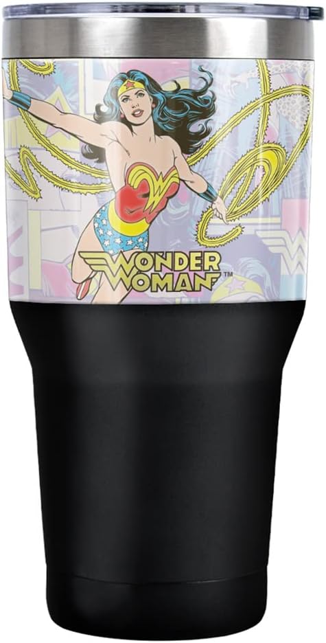 Taza de Viaje LOGOVISION DCO 30 oz, Acero Inoxidable, Aislada