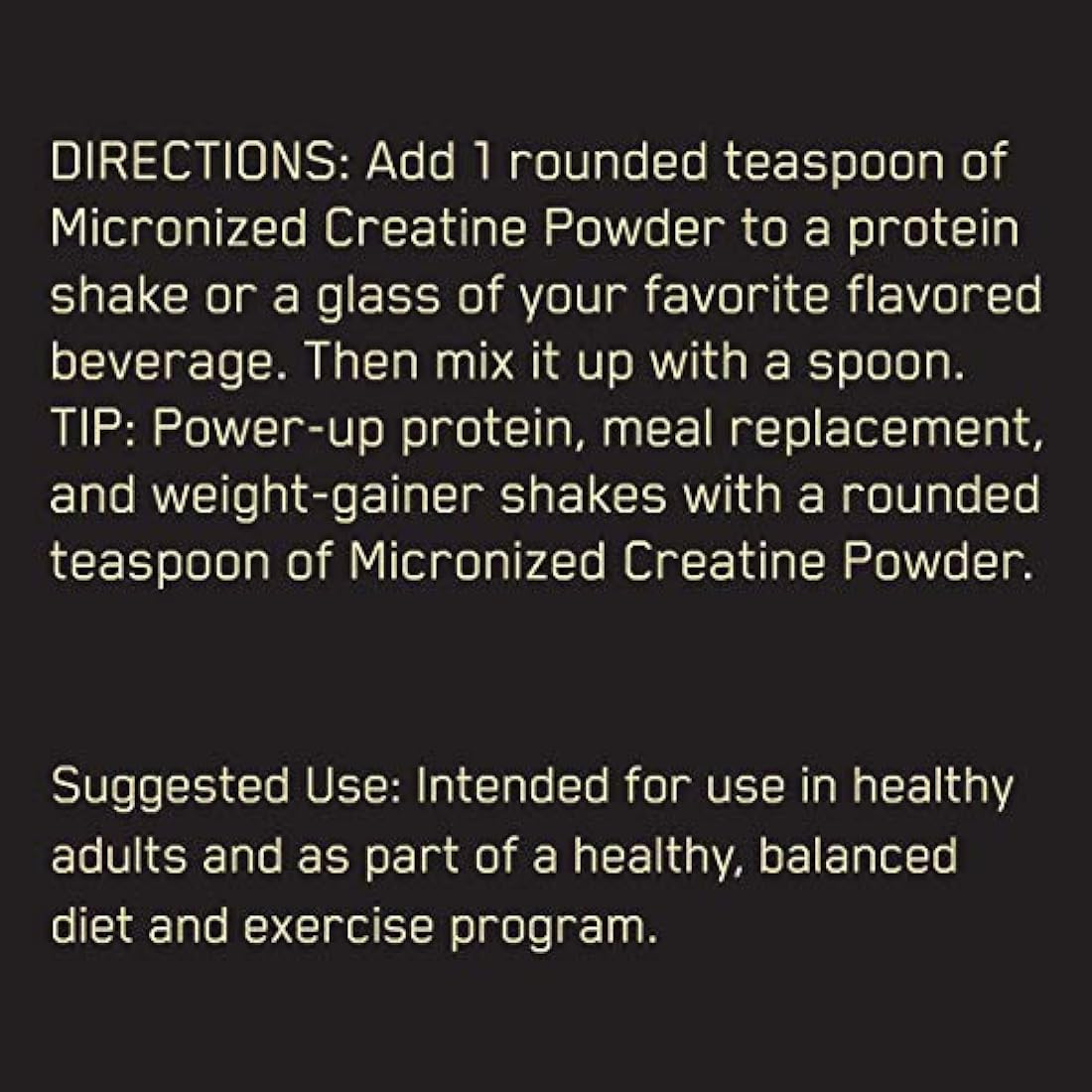 Optimum Nutrition Polvo de creatina micronizado