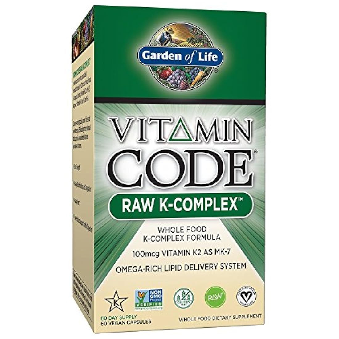 Suplemento vitamínico, Vitamina K, complejo de alimentos